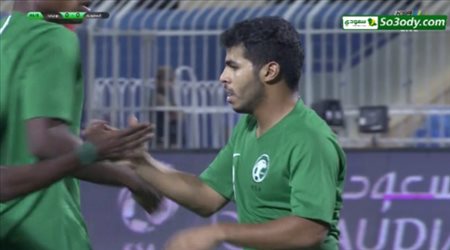 الهدف الاول لمنتخبنا الوطني السعودي في مرمى بوليفيا .. مباراة ودية