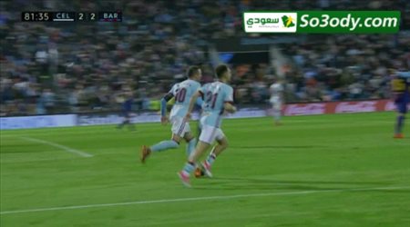 أهداف مباراة .. سيلتا فيغو 2 - 2 برشلونة .. الدوري الأسباني