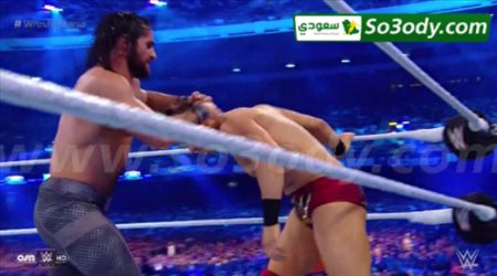 مباراة بطولة القارات .. راسلمينيا 34 ( ذا ميز .. بالور .. رولينز )