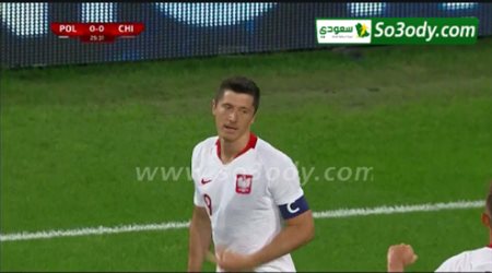 اهداف مباراة .. بولندا 2-2 تشيلي .. مباراة ودية