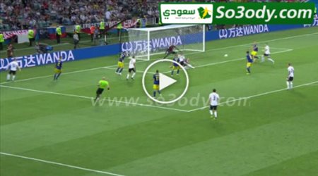 هدف التعادل للمنتخب الالماني في مرمى السويد .. كاس العالم