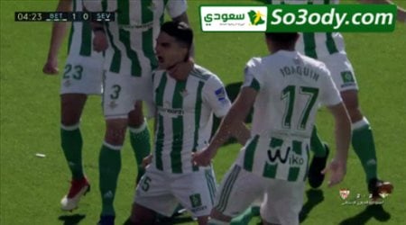 اهداف مباراة .. ريال بيتيس	2 - 2 إشبيلية .. الدوري الاسباني