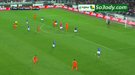 أهداف مباراة .. إيطاليا 1 - 1 هولندا .. مباراة ودية