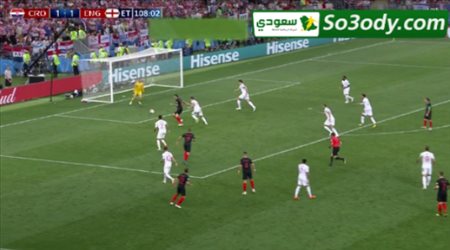 الهدف الثاني لكرواتيا في مرمى انجلترا .. كاس العالم .. رؤوف خليف