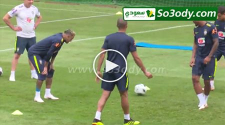 اصابة نيمار في تدريبات البرازيل .. كاس العالم