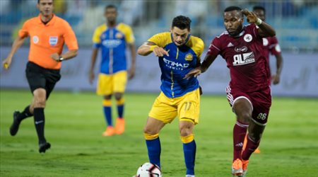 مباراة النصر والفيصلي