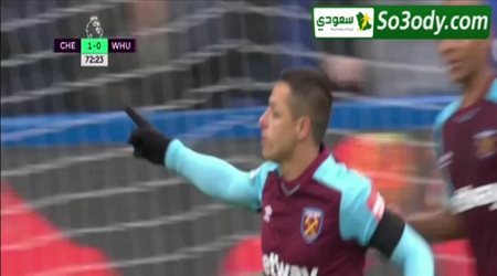 أهداف مباراة .. تشلسي 1 - 1 ..  وست هام الدوري الانجليزي