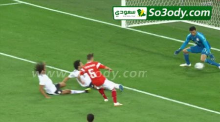 ملخص مباراة .. روسيا 3 - 1 مصر .. تعليق علي محمد.. علي  كاس العالم