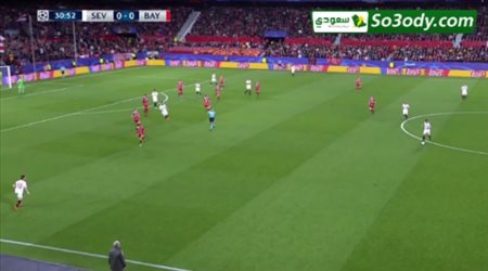 اشبيليه يحرز الأول والبايرن يتعادل بعد خمسة دقائق .. دوري أبطال أوروبا