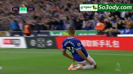 اهداف مباراة .. وولفرهامبتون 2 - 2 إيفرتون .. الدوري الانجليزي
