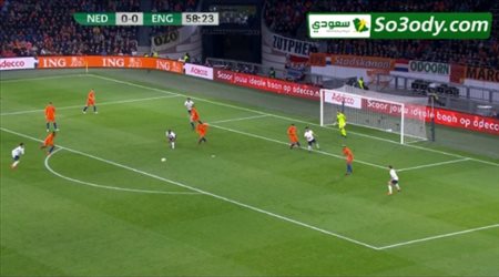 أهداف مباراة .. هولندا 0 - 1 انجلترا .. مباراة ودية
