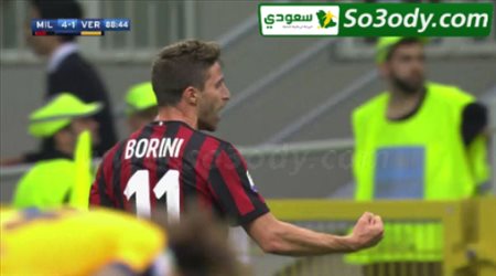 اهداف مباراة .. ميلان 4 - 1 هيلاس فيرونا .. الدوري الايطالي