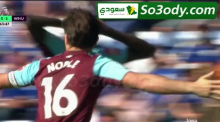 اهداف مباراة .. ليستر سيتي 0 - 2 وست هام يونايتد .. الدوري الانجليزي