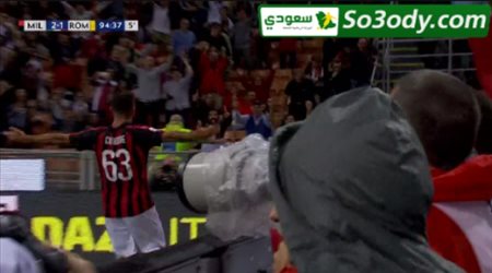 اهداف مباراة .. ميلان 2 - 1 روما .. الدوري الايطالي
