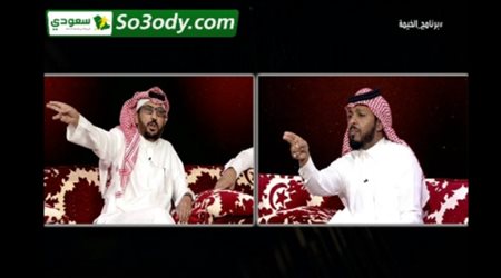 خنافة ومشادة على الهواء بين عبد العزيز المريسل وفهد الروقي والمذيع يخرج لفاصل
