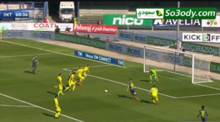 اهداف مباراة ..كييفو فيرونا	1 - 2	انتر ميلان .. الدوري الايطالي