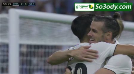 اهداف مباراة .. ريال مدريد 2 - 0 خيتافي .. الدوري الاسباني