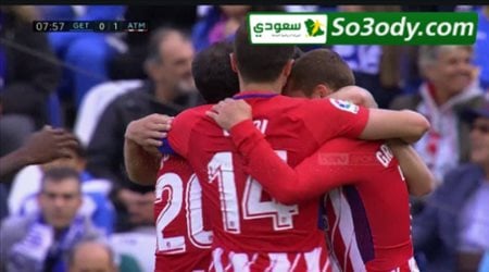 اهداف مباراة .. خيتافي 0 - 1 أتلتيكو مدريد .. الدوري الاسباني