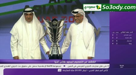 بعد 62 سنة.. الكشف عن كأس أمم آسيا الجديد