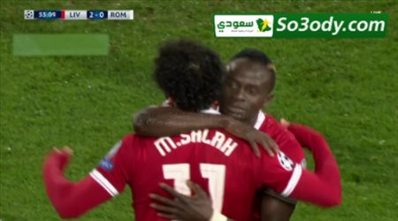 الهدف الثالث لليفربول في مرمى روما .. دوري ابطال اوروبا