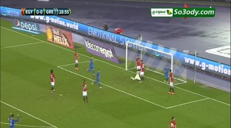 أهداف مباراة .. مصر 0 - 1 اليونان .. مباراة ودية