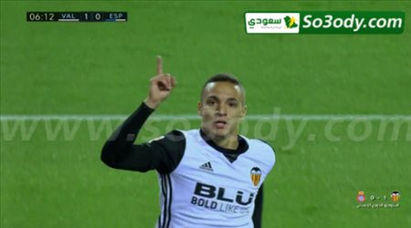 اهداف مباراة .. فالنسيا 1- 0 إسبانيول .. الدوري الاسباني