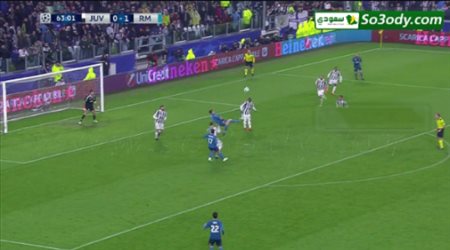 هدف عالمي لرونالدو ليتقدم بالهدف الثاني لريال مدريد في مرمى يوفنتوس ..
