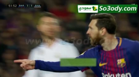 الهدف الثاني لبرشلونه في مرمى ريال مدريد .. الدوري الاسباني