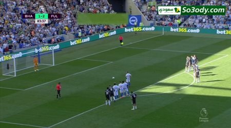 أهداف مباراة ..برايتون 2 - 2 فولهام .. الدوري الانجليزي