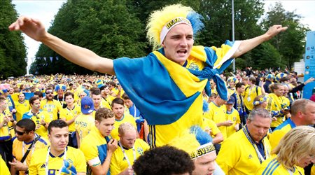  أجواء ما قبل مباراة السويد وسويسرا بكأس العالم