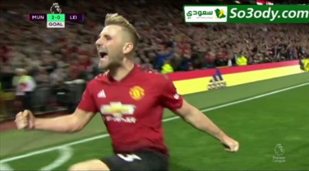اهداف مباراة .. مانشستر يونايتد 2 - 1 ليستر سيتي .. الدوري الانجليزي