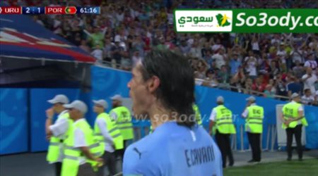 الهدف الثاني  لاروجواي في مرمى البرتغال ..  كاس العالم