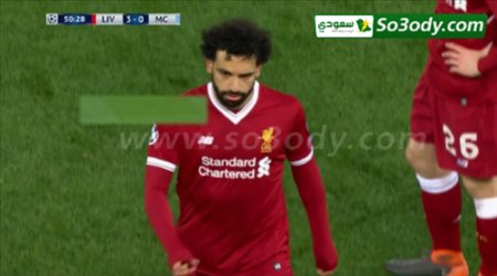 اصابه محمد صلاح و خروجه من الملعب امام مانشستر سيتي .. دوري ابطال اوروبا