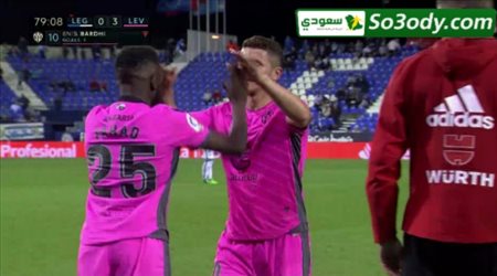 جميع لمسات فهد المولد في أول مباراة له مع ليفانتي بالدوري الأسباني