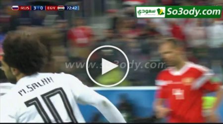اهداف مباراة .. روسيا 3 - 1 مصر .. كاس العالم
