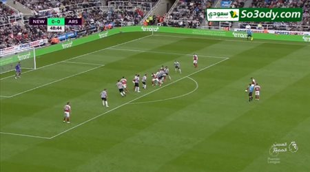 اهداف مباراة .. ارسنال 2 - 1 نيوكاسل .. الدوري الانجليزي