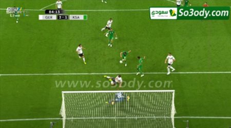 اهداف مباراة .. المانيا 2 - 1 السعودية .. مباراة ودية