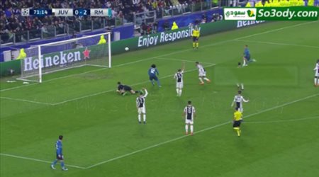 الهدف الثالث لريال مدريد في مرمى يوفنتوس .. دوري ابطال اوروبا .