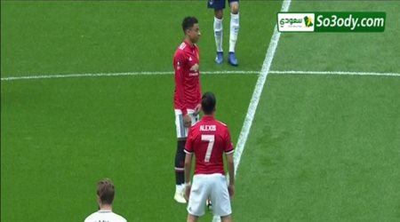 ملخص مباراة .. مانشستر يونايتد 2 - 1 توتنهام .. كأس الاتحاد الانجليزي