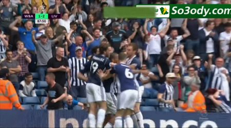 أهداف مباراة .. وست بروميتش 2 - 2 ليفربول .. الدوري الانجليزي