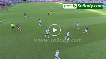 ملخص الشوط الأول .. الأرجنتين 2 - 1 فرنسا .. كأس العالم تعليق عصام الشوالي