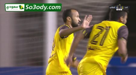 اهداف الشوط الاول .. أحد	2 - 0 الطائي ..مبارة تحديد الصعود و الهبوط .. الدوري السعودي للمحترفين