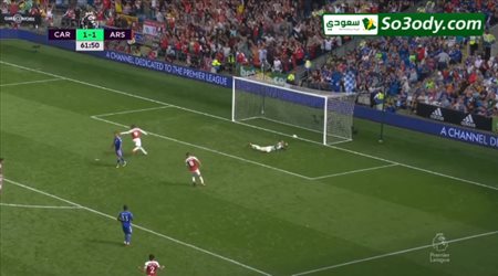 اهداف مباراة .. ارسنال 3 - 2 كارديف .. الدوري الانجليزي