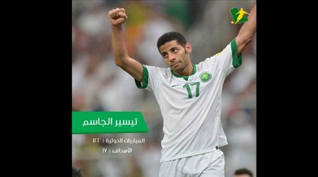 تيسير الجاسم  .. أسطورة سعودية