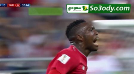الهدف الاول لبنما في مرمى تونس .. كاس العالم