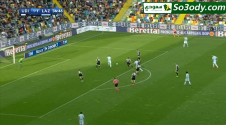 أهداف مباراة .. لاتسيو 2 - 1 اودينيزي .. الدوري الايطالي