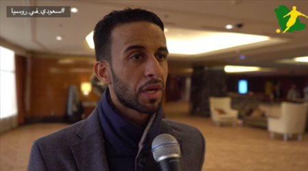 لقاء خاص مع لاعب المنتخب السعودي السابق يوسف الموينع