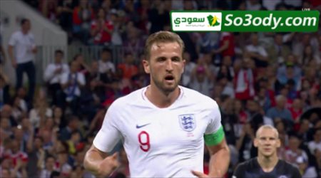 ملخص الشوط  الاول .. انجلترا 1 - 0 كرواتيا .. كاس العالم