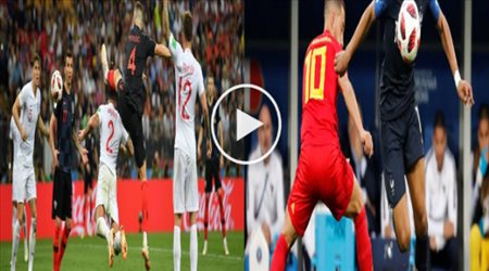 جميع اهداف نصف نهائي كاس العالم 2018