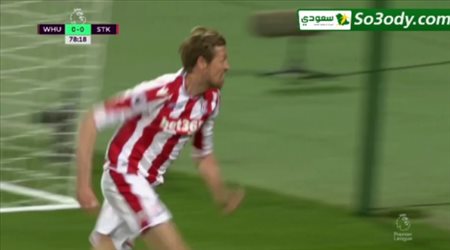 أهداف مباراة .. وست هام 1 - 1 ستوك سيتي .. الدوري الانجليزي
